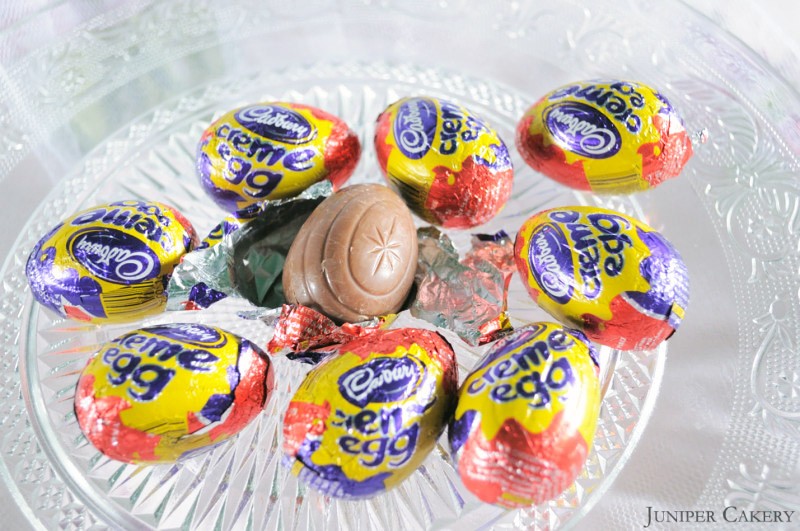 Cadbury Creme Egg Cupcakes