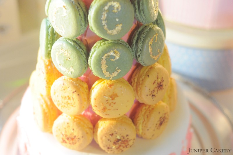 Macaron Tower Cake Made Using Tala Cake Marker