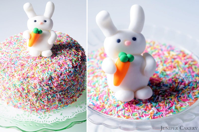 Easter Tutorial Week: How to make a sugarpaste bunny!