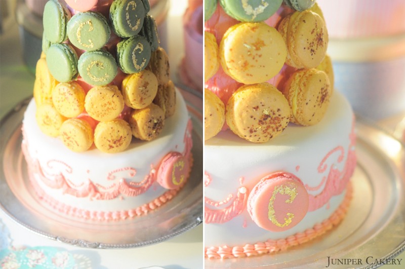 Macaron Tower Cake Made Using Tala Cake Marker