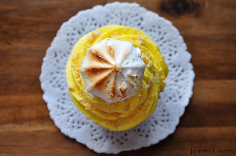 Lemon Meringue Cupcake