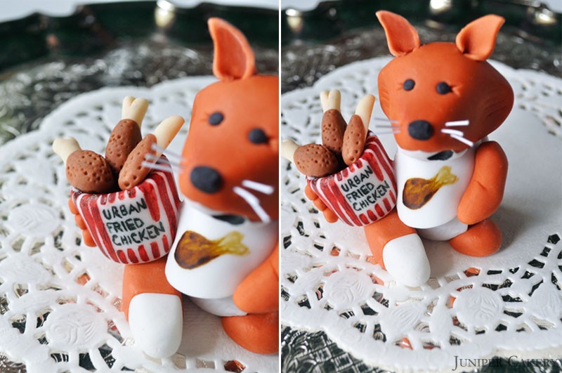 Tutorial Tuesday: How to make a fondant sugarpaste fox