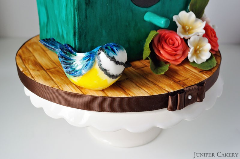 Bird House Cake