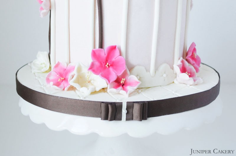 Cherry Blossom Birdcage Cake