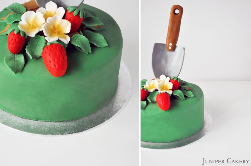 How to Make Fondant Strawberries and Strawberry Blossoms