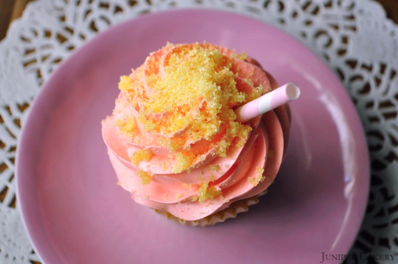 Pink Lemonade Cupcakes