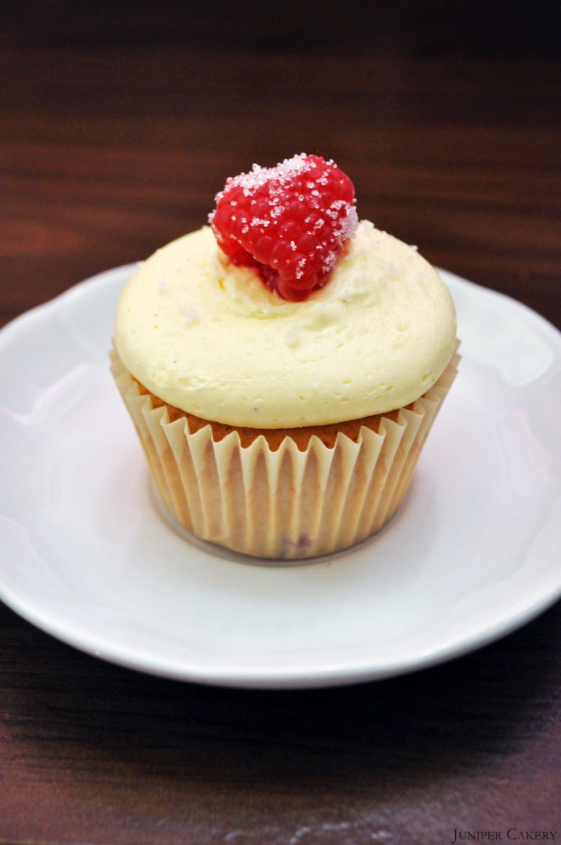 Recipe: Raspberry, Bergamot and Vanilla Cupcakes