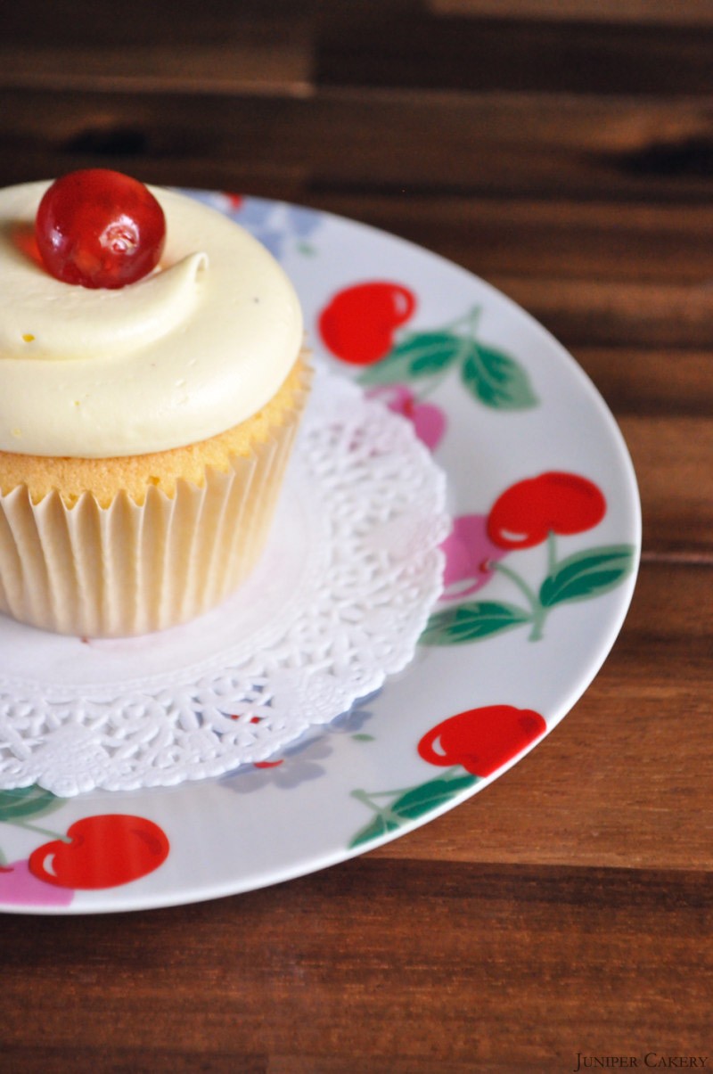 Cherry Bakewell Cupcake Recipe