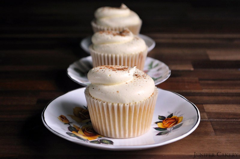 Custard Tart Cupcake