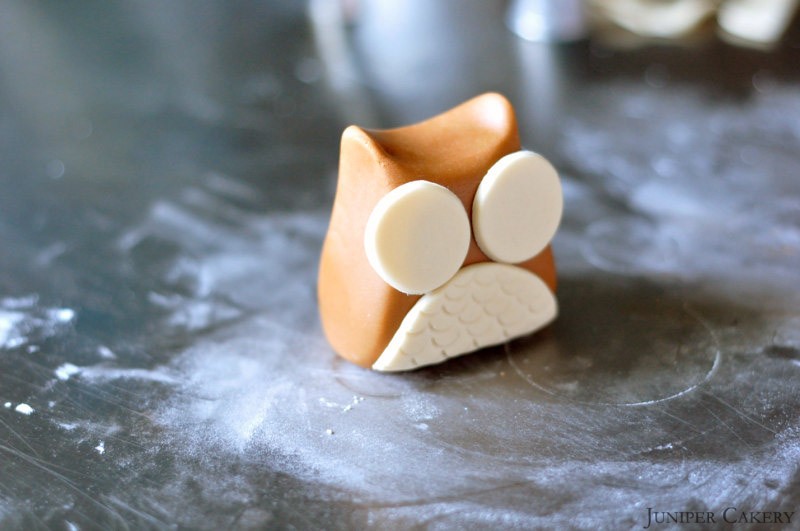 How to make a sugarpaste / gumpaste owl