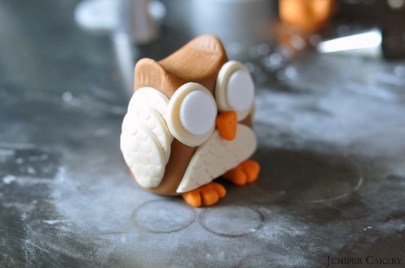 How to make a sugarpaste / gumpaste owl