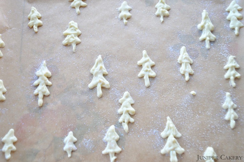 Winter Tales Peppermint Forest Cupcakes