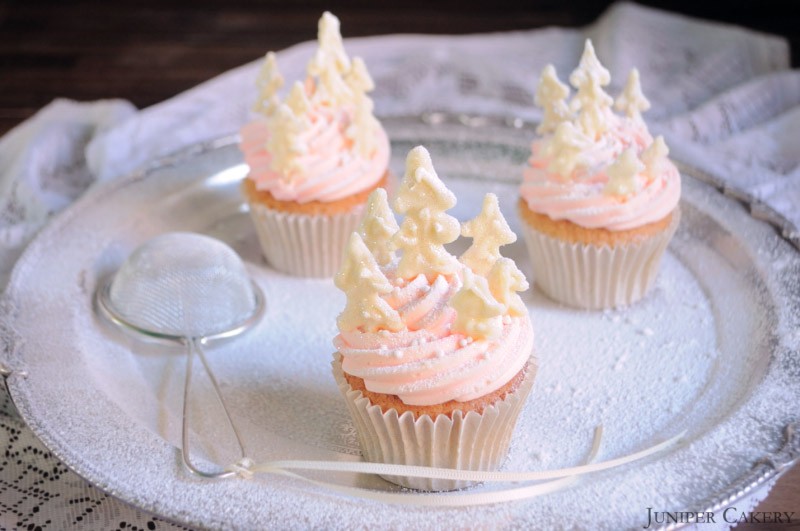 Peppermint Forest Cupcakes by Juniper Cakery