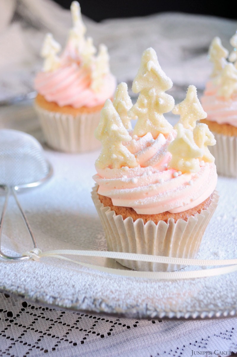 Peppermint Forest Cupcakes by Juniper Cakery