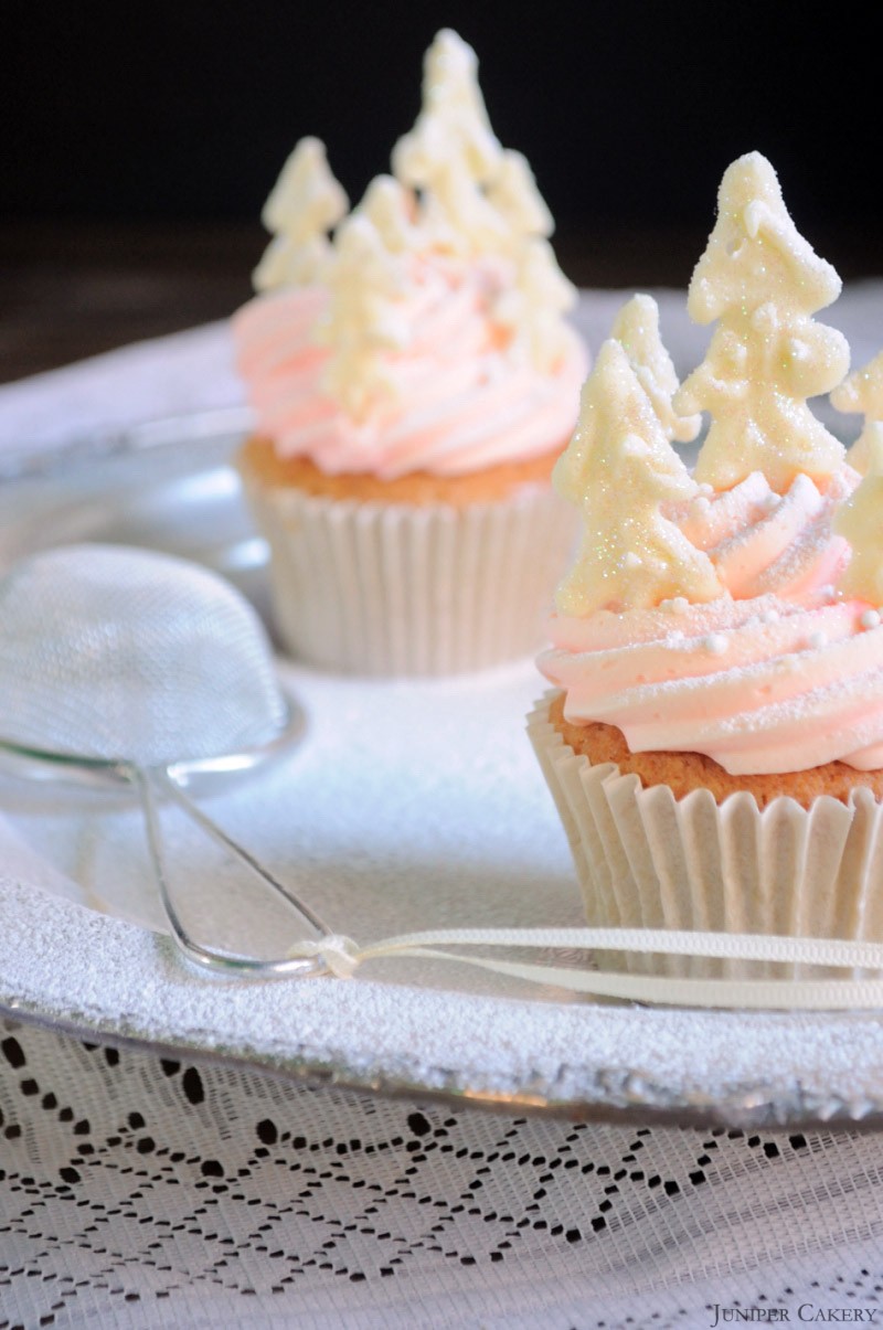 Peppermint Forest Cupcakes by Juniper Cakery