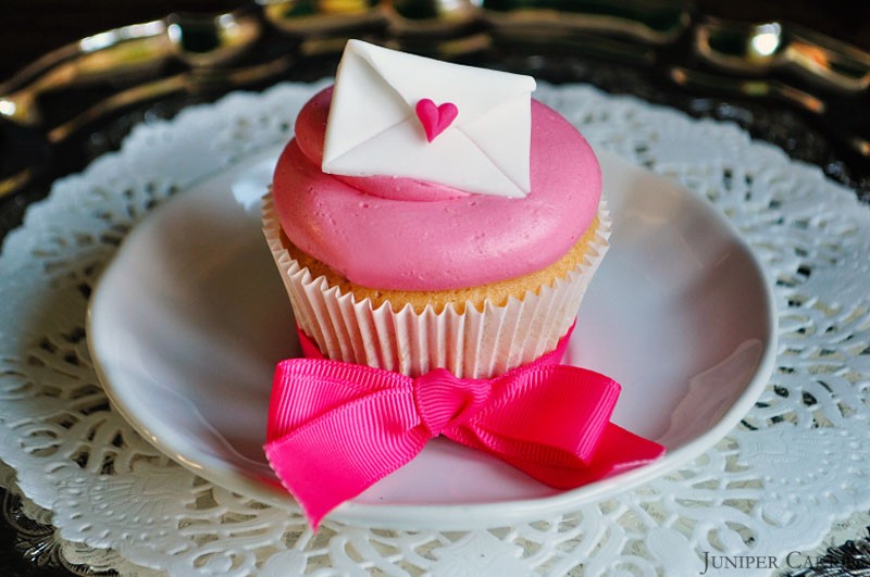 Love Letter Cupcake by Juniper Cakery