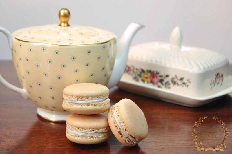 Honey and Lavender Macarons by Juniper Cakery