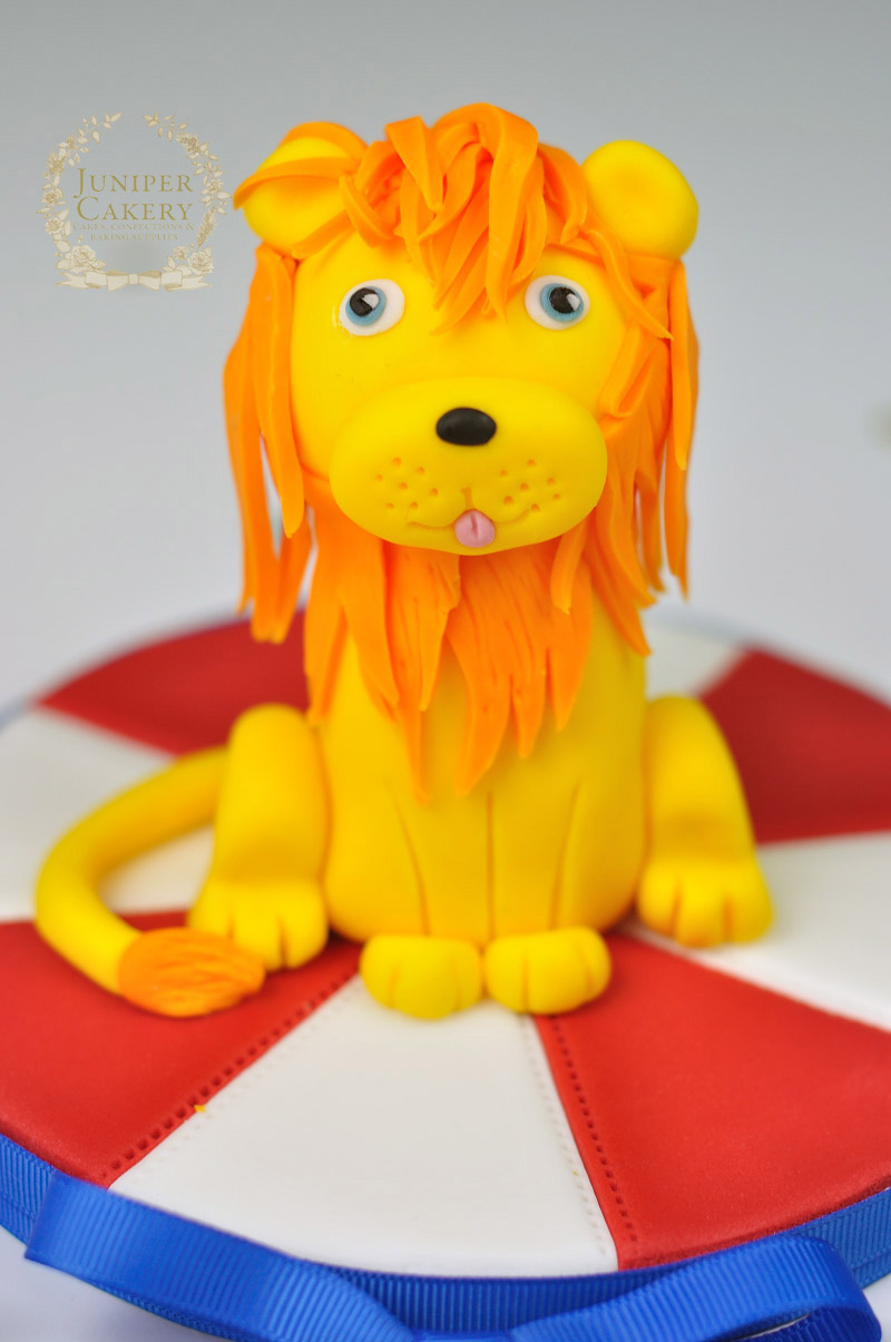 Fun sugar paste lion tutorial