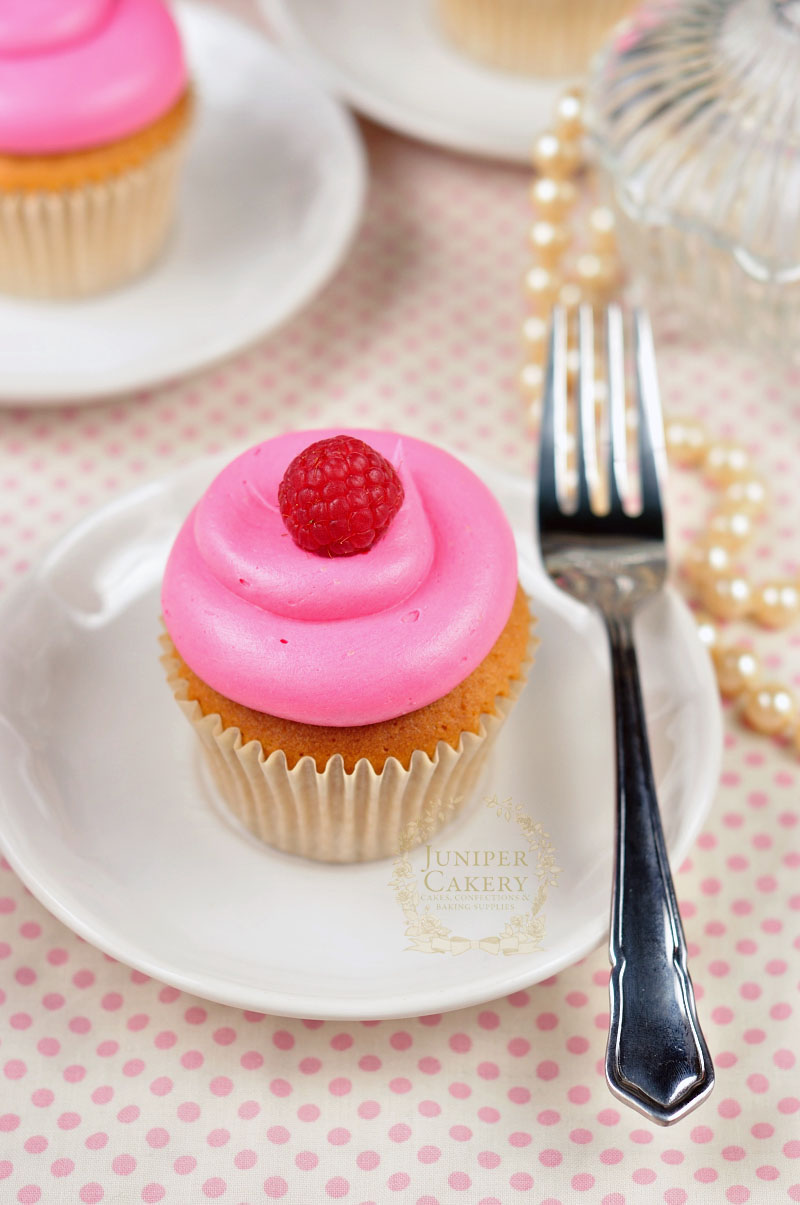 Raspberry Cupcake by Juniper Cakery