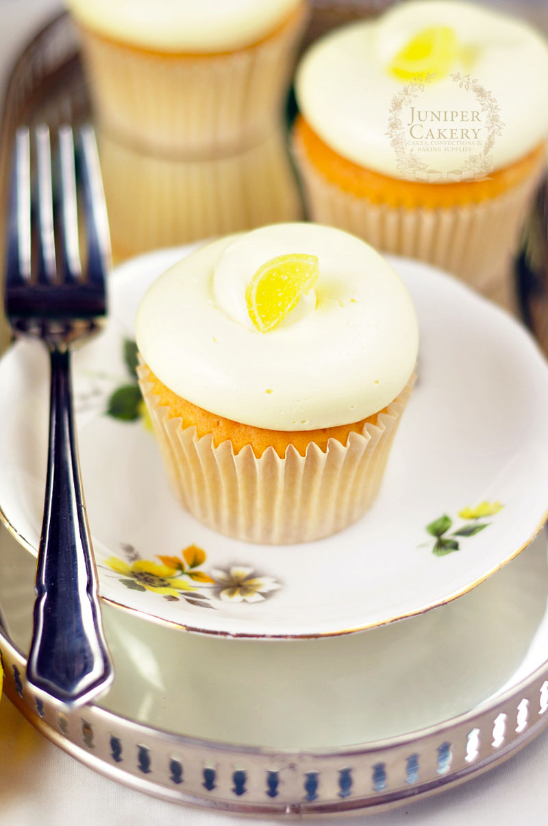 Lemon cupcake recipe by Juniper Cakery