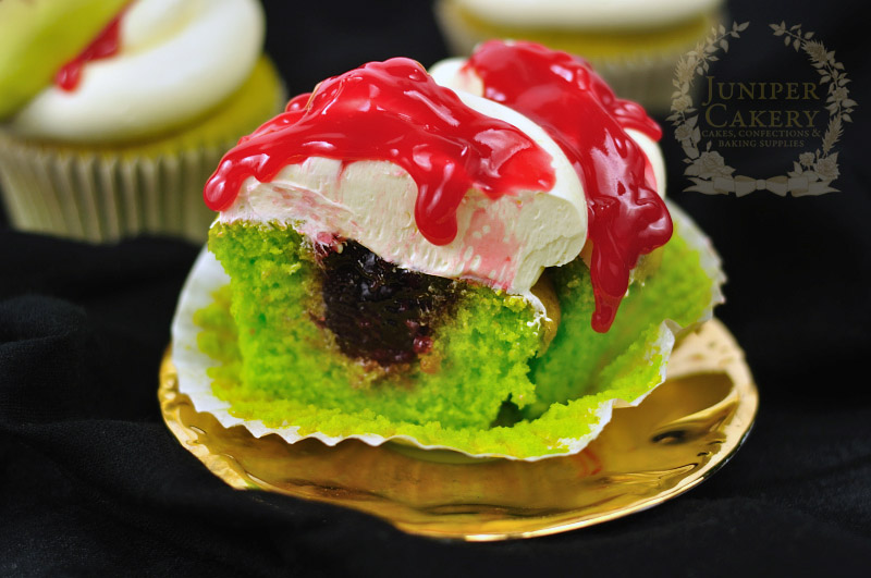 Zombie cupcakes by Juniper Cakery