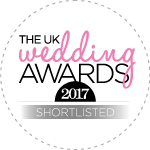 Shortlisted in The UK Wedding Awards 2017