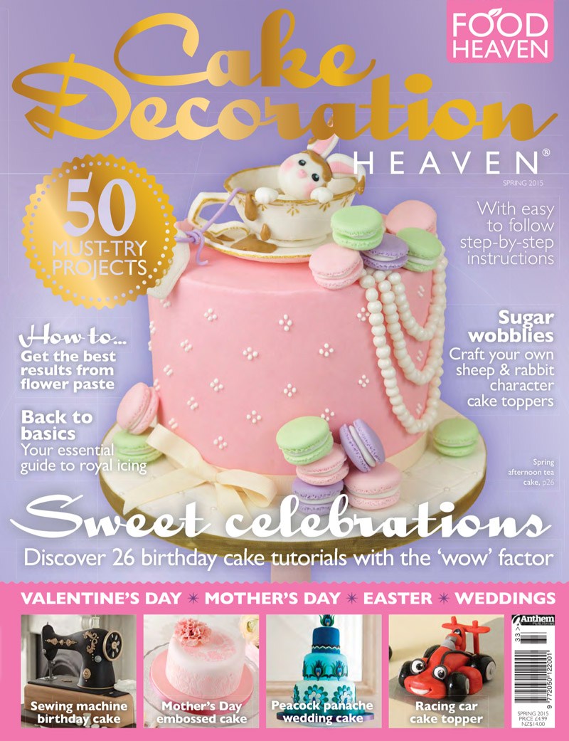 Afternoon Tea Bunny Cake on Cake Decoration Heaven Cover by Juniper Cakery