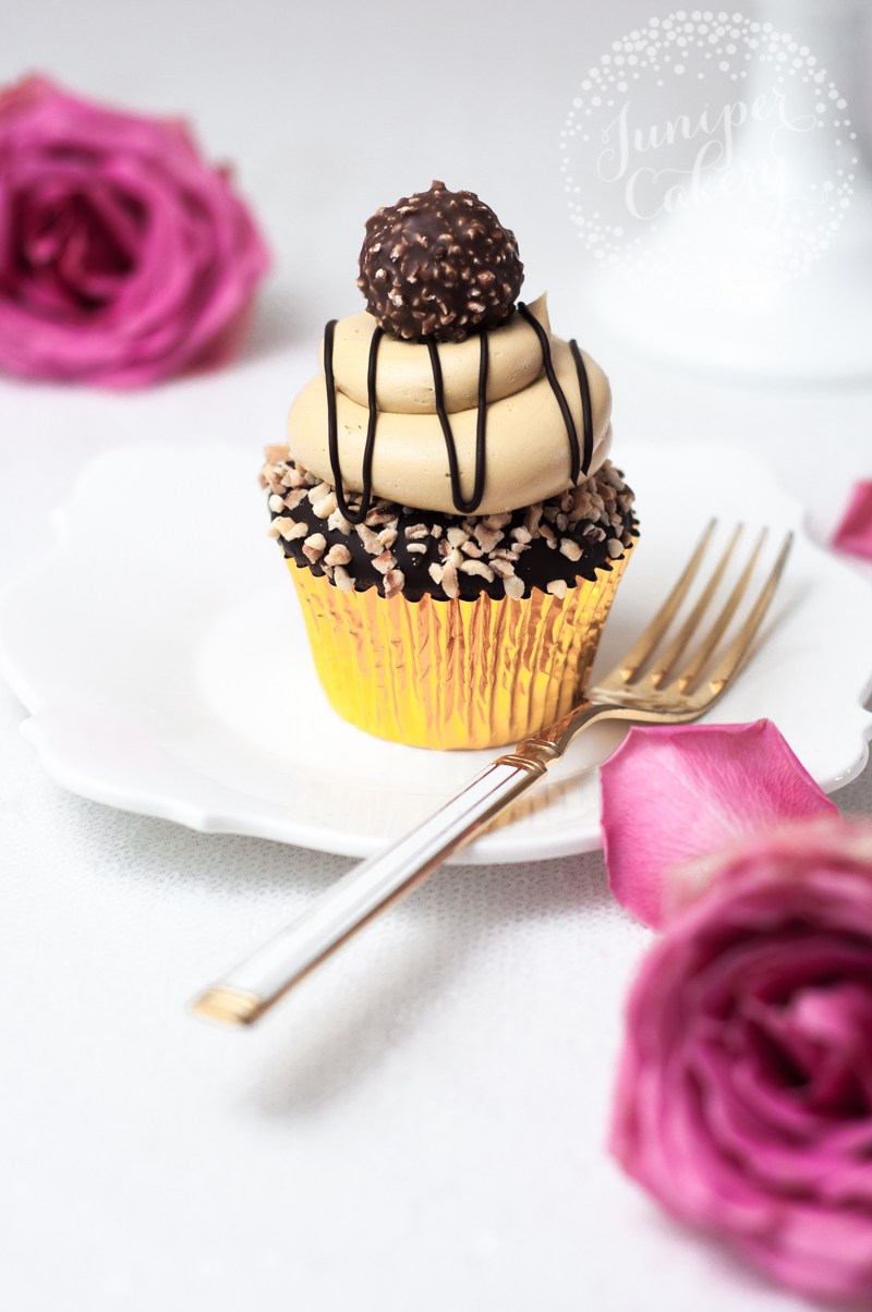 Ferrero Rocher cupcake by Juniper Cakery