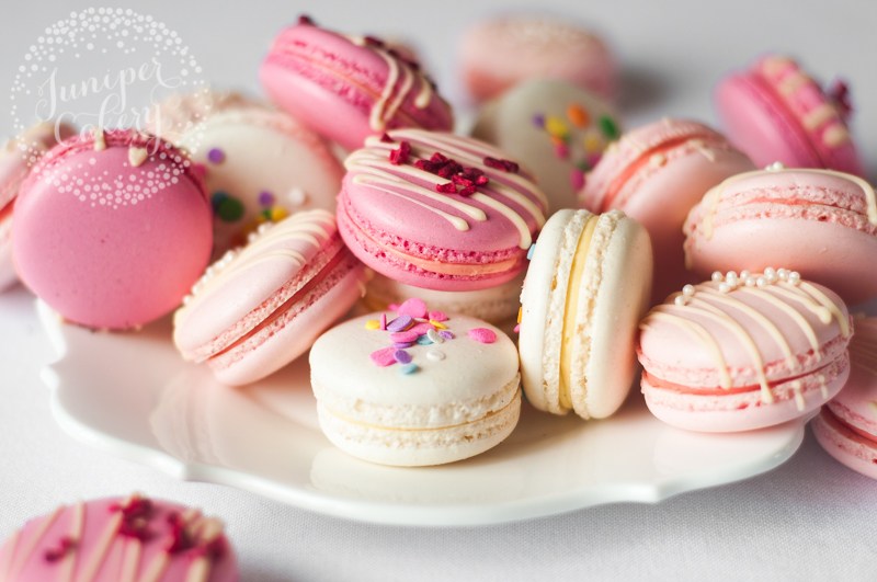 Assorted macarons by Juniper Cakery