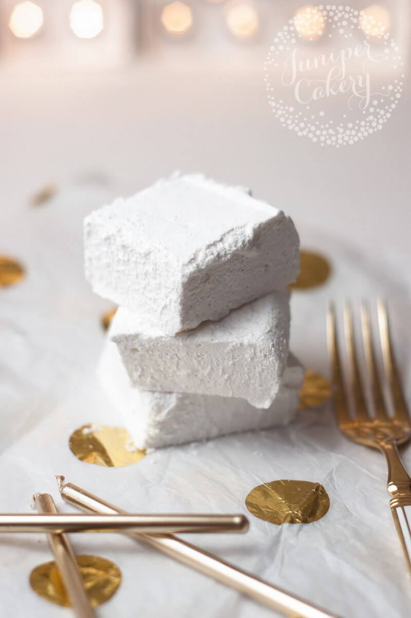 Homemade marshmallows