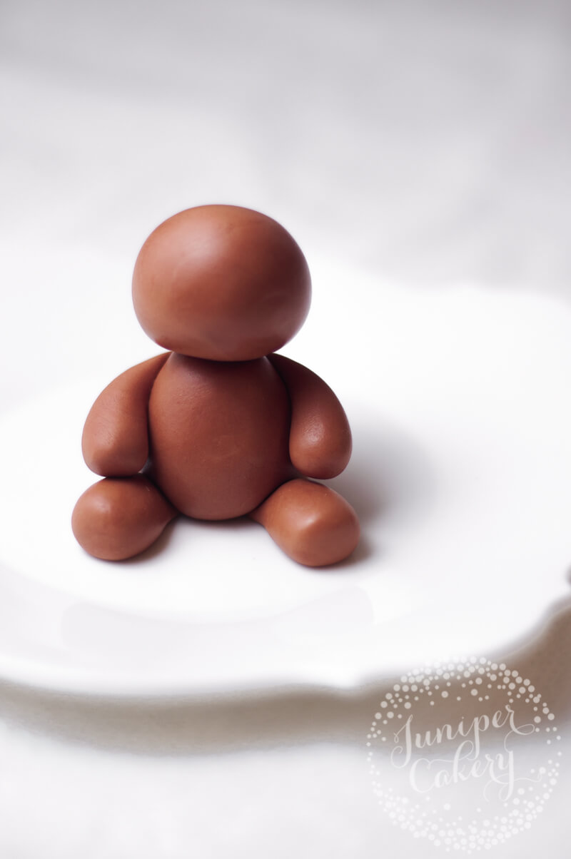 How to create a fondant gingerbread character