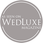 As featured on WedLuxe Trend Report