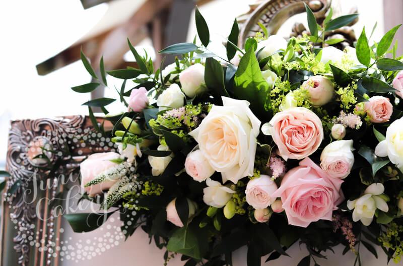 Stunning flowers by The Wedding and Flower Boutique and Sanctuary Flowers